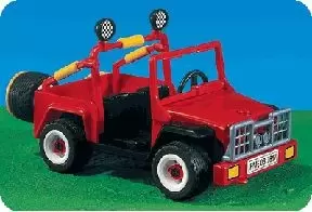 Playmobil Aventuriers - 4x4 Rouge