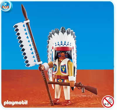 Far West Playmobil - Native American Chief