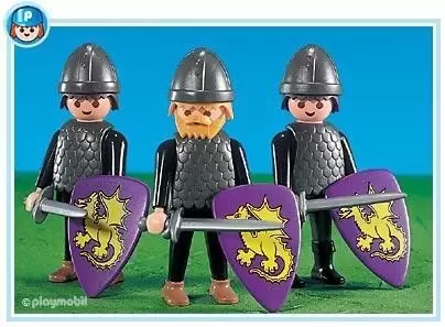 Playmobil Chevaliers - Chevaliers Dragon Or