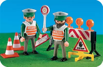 Police Playmobil - Traffic Control