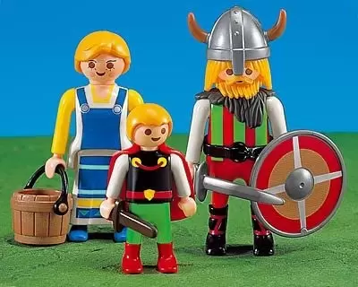 Playmobil Vikings - Famille Viking