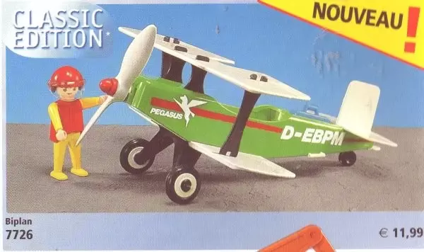 Playmobil Aéroport & Avions - Biplan Pegase