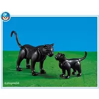 Panther with Baby