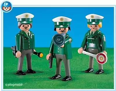 Police Playmobil - 3 policeman