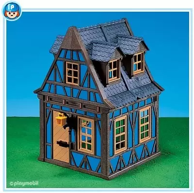 Playmobil Chevaliers - Vieille maison bleue