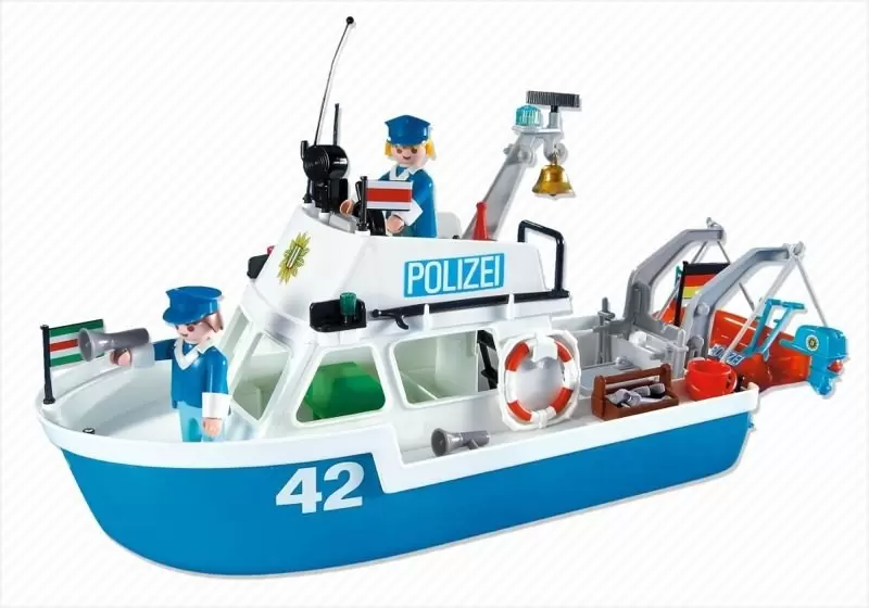Police Playmobil - Police boat