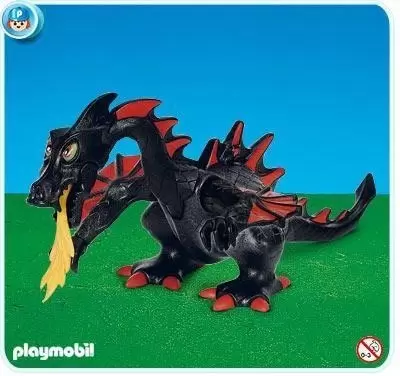 Playmobil Chevaliers - Dragon noir