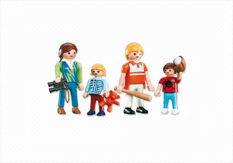 Playmobil dans la ville - Family Caucasienne