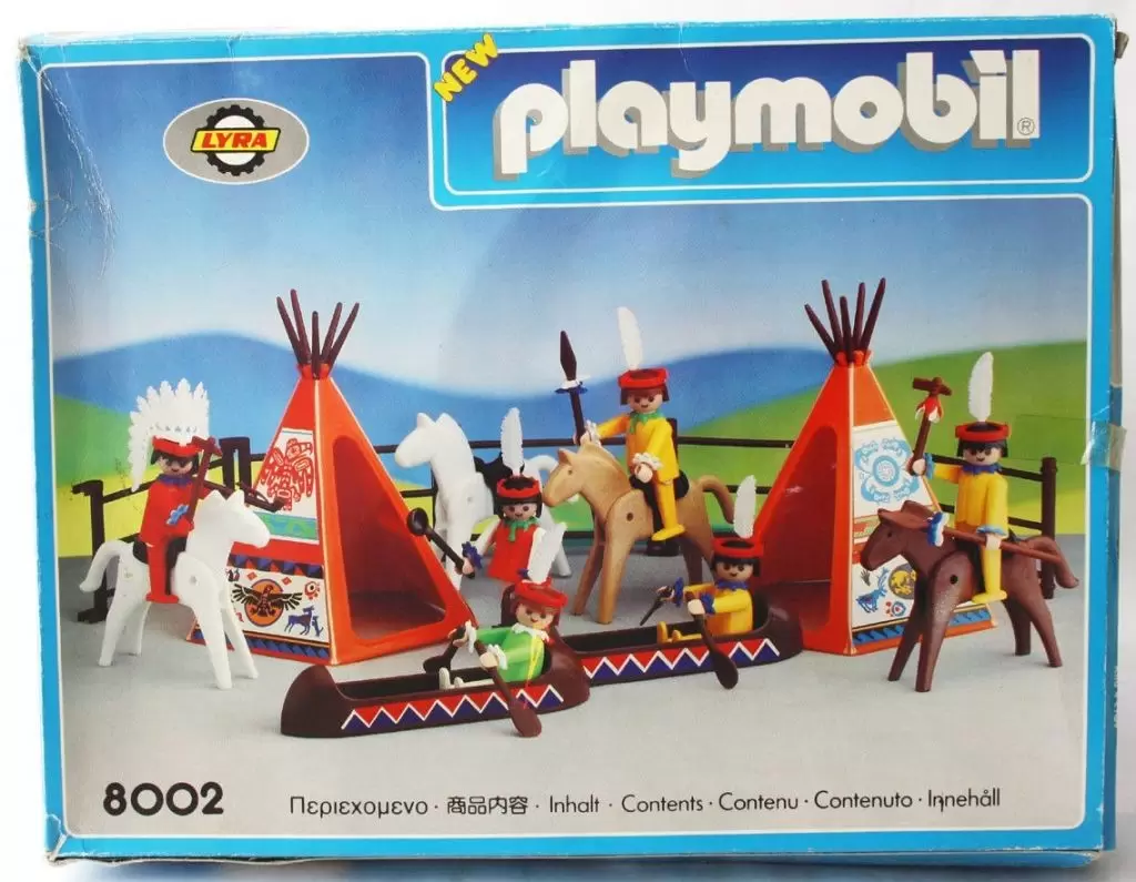 Far West Playmobil - Indian camp