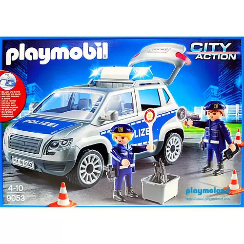Playmobil Policier - Voiture de Police