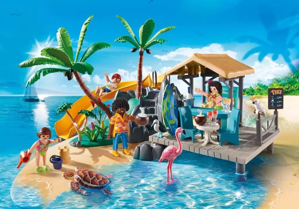 Playmobil en vacances - Bar de Plage