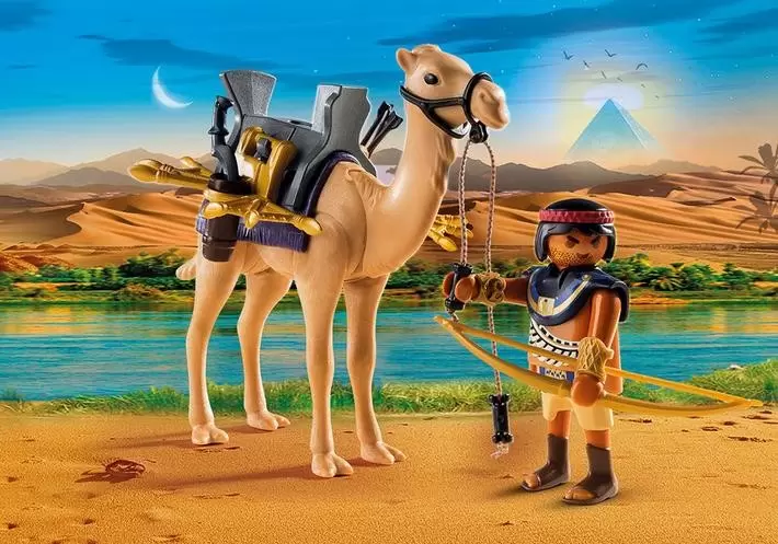 Playmobil Histoire - Guerrier Egyptien et Chameau