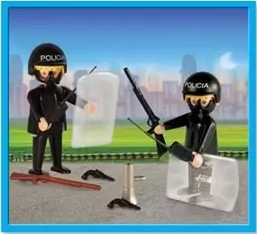 Playmobil Policier - 2 policiers