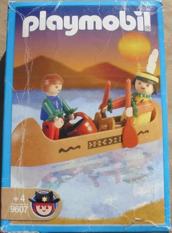 Playmobil Far West - Canoe Indien