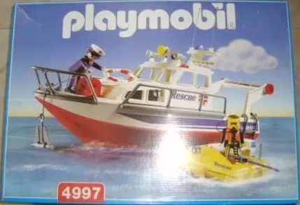 Playmobil Rescuers & Hospital - Rescue boat