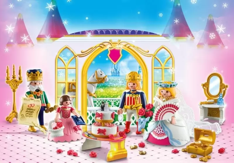 Calendrier de l\'Avent Playmobil - Calendrier Mariage de la Princesse