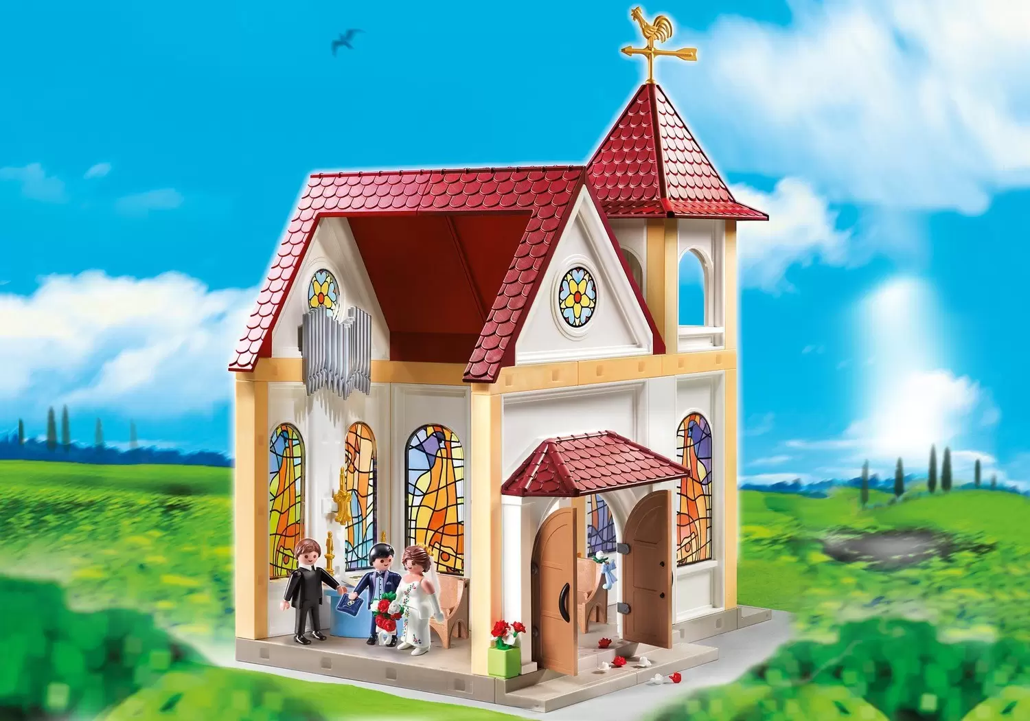 Playmobil Mariage - Eglise de Mariage Romantique