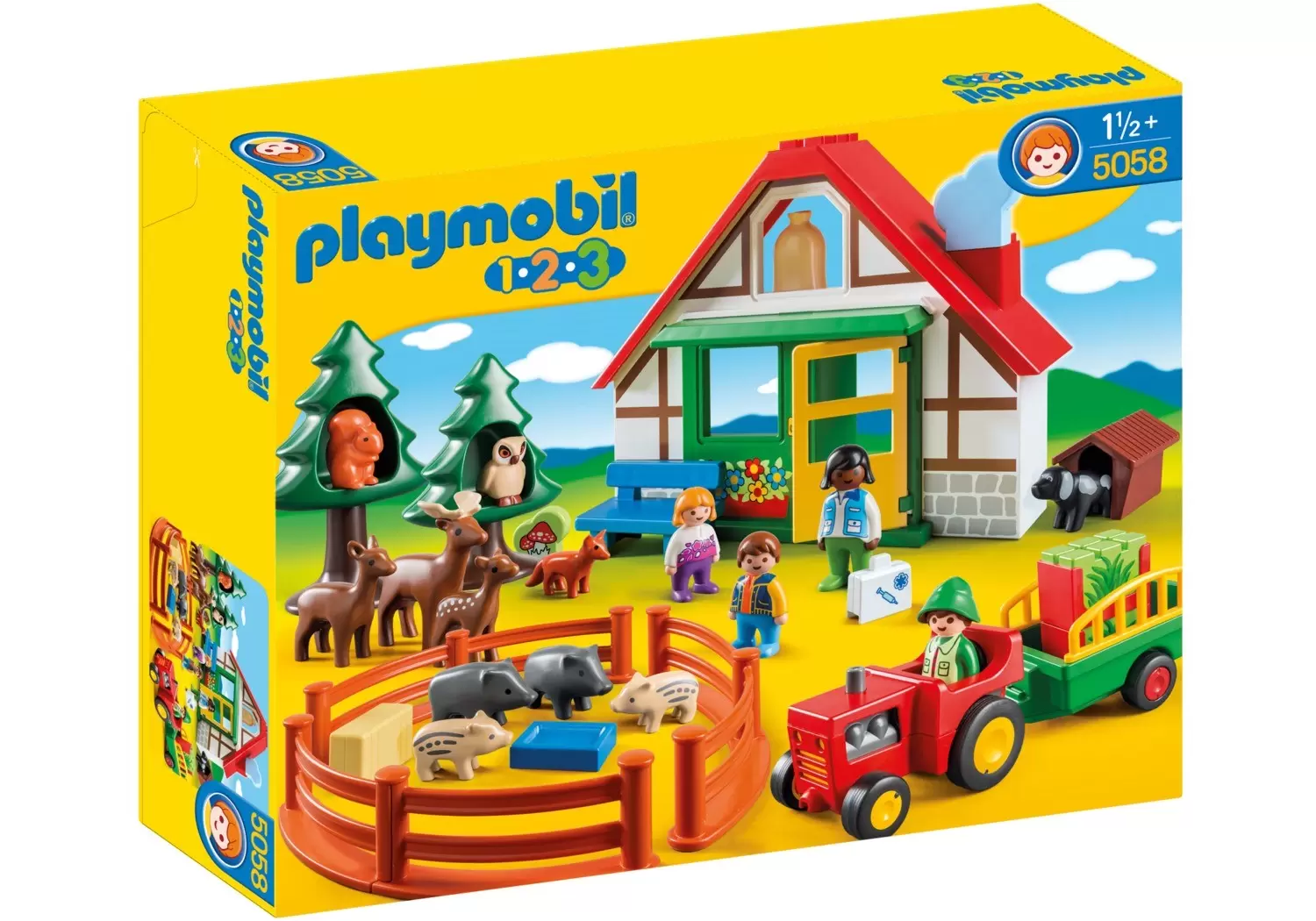 Maison/ferme Playmobil 123