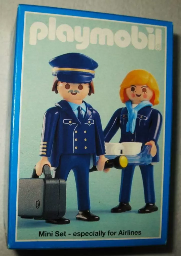 Playmobil Aéroport & Avions - Pilot/Stewardess Air Berlin