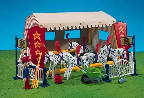 Playmobil Circus - Tente des chevaux