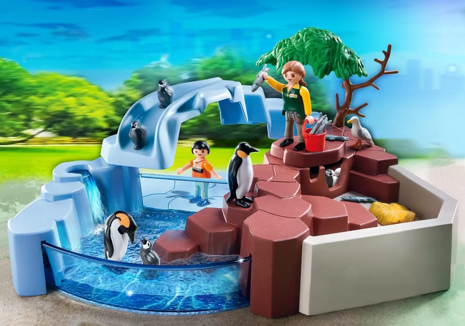 Playmobil Parc Animalier - Superset Bassin des Pingouins