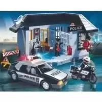 Playmobil Policiers d'intervention hélicoptère 3908