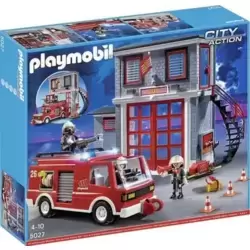 Fire Station and Truck