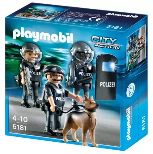 Playmobil Policier - Unité spéciale