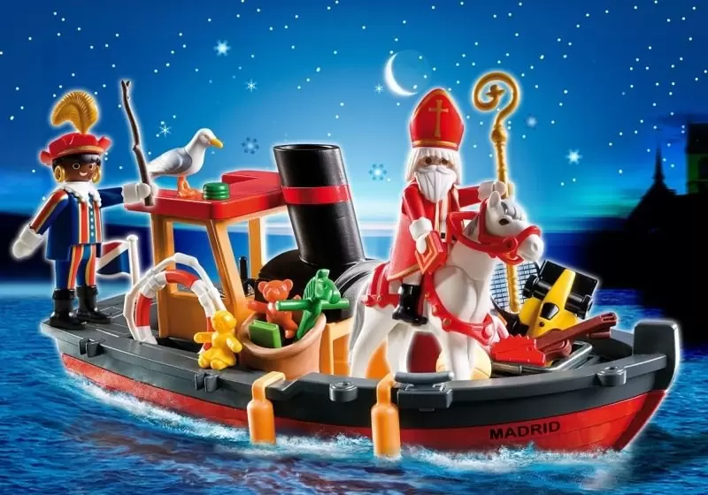 Playmobil Xmas - Sant Claus\' Steamboat
