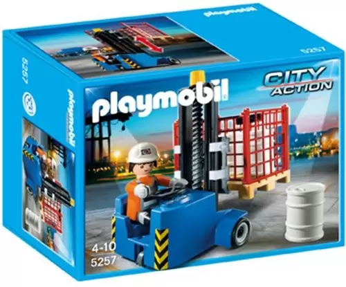 Playmobil Port & Plaisance - Elévateur avec Ouvrier