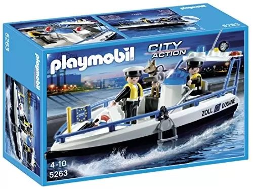 Playmobil Port & Plaisance - Bateau des Douaniers