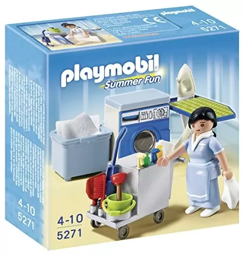 Playmobil en vacances - Femme de Service