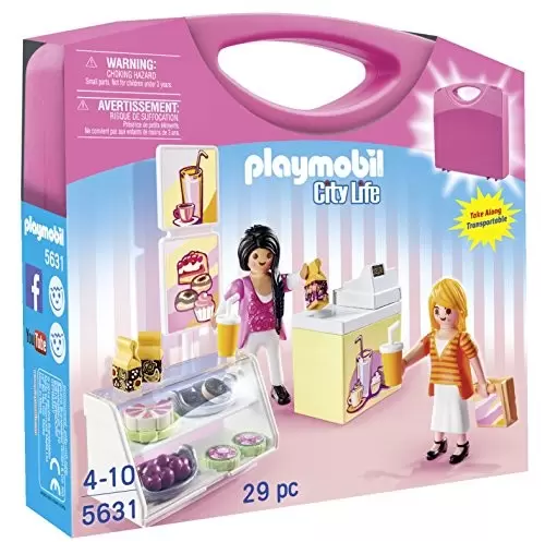 Playmobil in the City - Carrying Case Food Shop