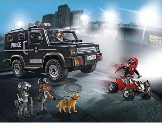 Playmobil Policier - Set forces spéciales de police