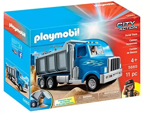 Playmobil Chantier - Le camion de chantier Américain