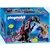 Playmobil Chevaliers - Le chevalier contre le dragon noir