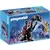 Playmobil Chevaliers - Le chevalier contre le dragon noir