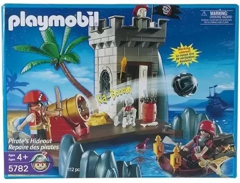 Playmobil Pirates - Tour Repaire des Pirates & Canon