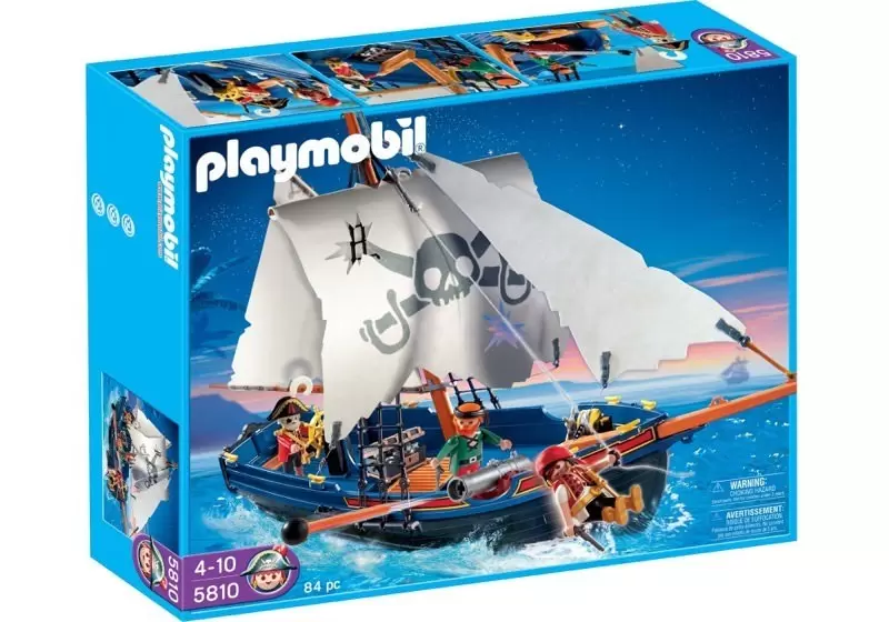 Playmobil Pirates - Navire de Pirate