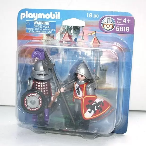 Playmobil Chevaliers - Duo Pack Chevaliers #2