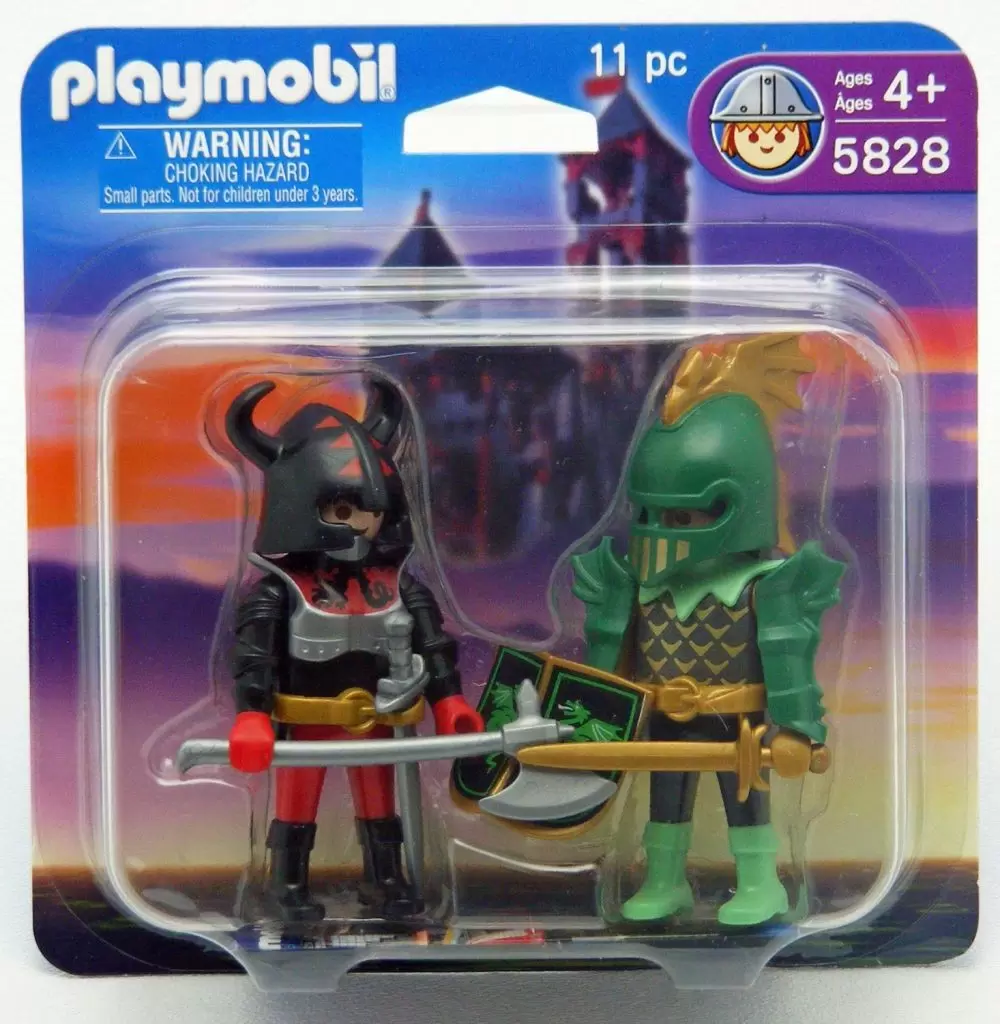 Playmobil Middle-Ages - Dragon Knights Duo Pack