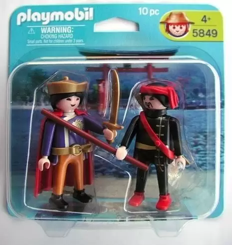 Playmobil Chevaliers - Ninja & Mandarin Duo Pack