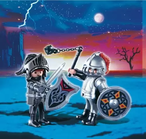 Playmobil Middle-Ages - Iron Knights Duo Pack