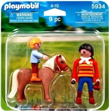 Playmobil équitation - Duo Pack équitation : Poney