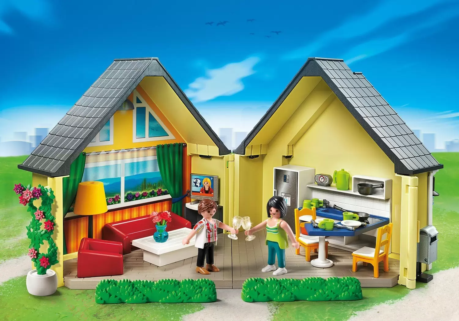 Playmobil Maisons et Intérieurs - Maison dollhouse (USA)