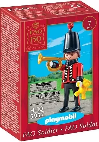 Playmobil Special Edition (SonderFigur) - FAO Schwarz 150th Anniversary Toy Soldier