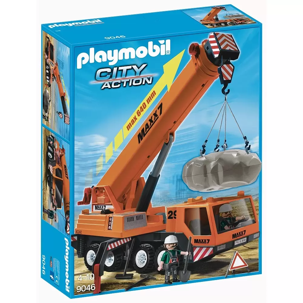 Playmobil Builders - Mobile heavy-lift crane