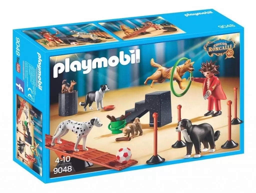 Dog Training Playmobil Circus 9048