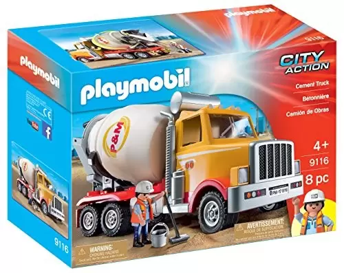 Playmobil Chantier - Camion toupie