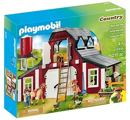 Playmobil Fermiers - 9315 - Ferme avec accessoires
